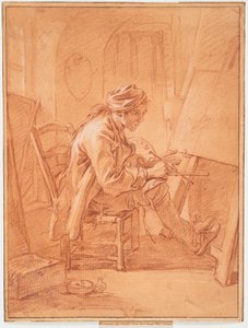 The Artist in His Studio